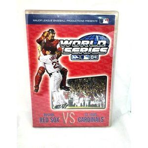World Series 2004 Red Sox Vs. St Louis Cardinals MLB Game DVD Including Bonus